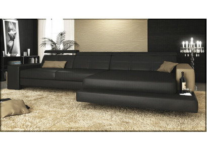 Designer sofa set corner sofa with ottoman living landscape upholstery