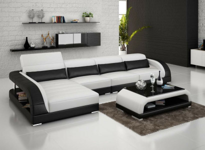 Exclusive living room couch set L-shaped sofas
