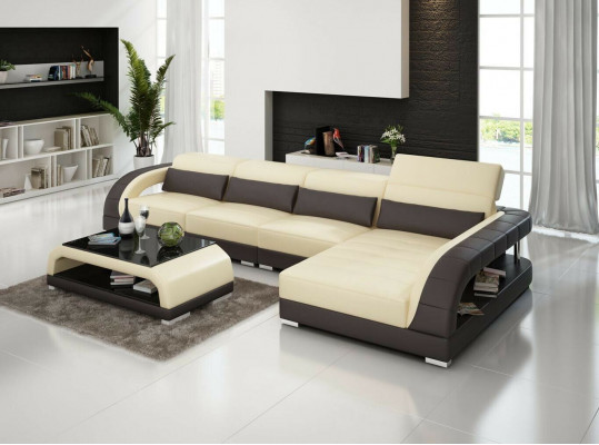 Exclusive living room couch set L-shaped sofas