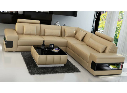 Corner sofa L-shaped sofa couch upholstered corner sofas living landscape leather sofa