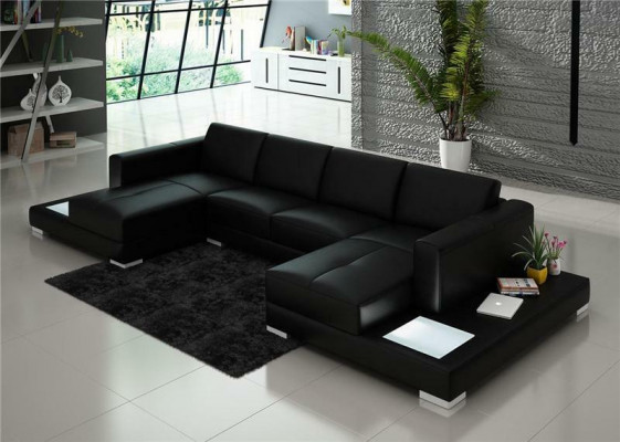 Living room seating furniture couch set leather sofa upholstered corner couches