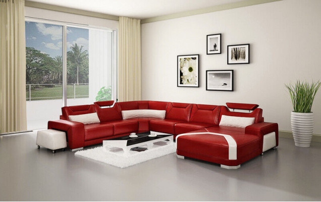 U-shaped sectional sofa corner set corner couch corner sofa couch combination