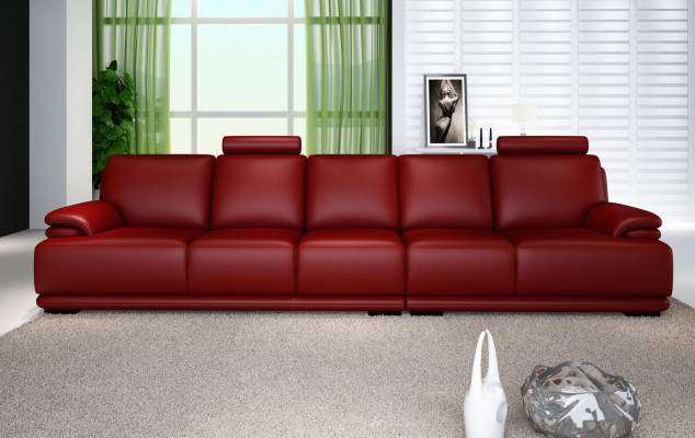 Sofa sofa set couch corner upholstery XXL big long sofa 6 seats couches