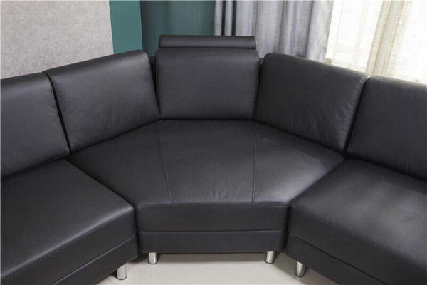 Corner sofa U-shape sofa couch upholstered corner sofa living landscape leather sofa