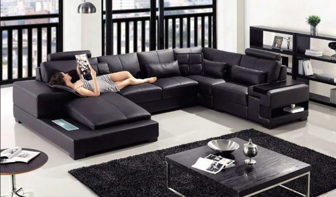 Sofa living area U-shaped corner sofa couch suite upholstered corner sofa new