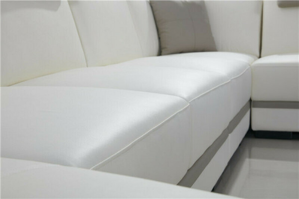 U-shape sofa couch upholstery suite living area design luxury corner sofa