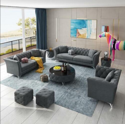 Sofa set 3+2+1 seater fabric couches upholstery set sofas couch designer