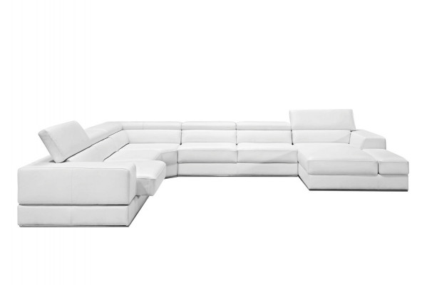 Relax sectional U-shaped corner sofa, couch, leather sofa set