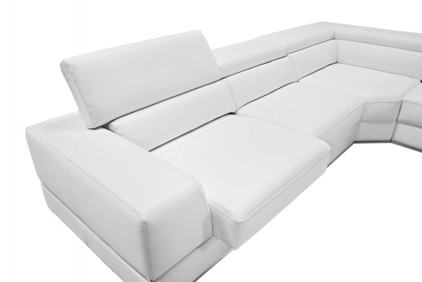 Relax sectional U-shaped corner sofa, couch, leather sofa set