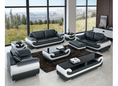 Sofa set 3+2+1 seater + stool set upholstery sofa couch