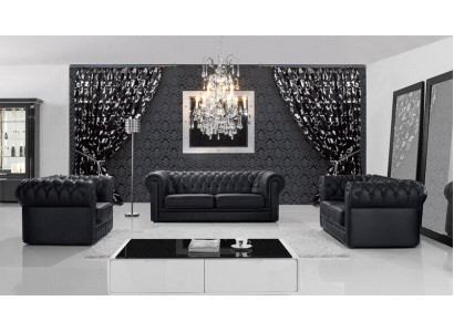 Leather sofa Couch Sofa suite Seater Set Design Modern Sofas