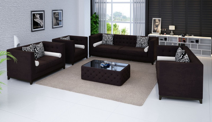 Sofa set leather sofa couch seating set upholstered couch 3-piece armchair