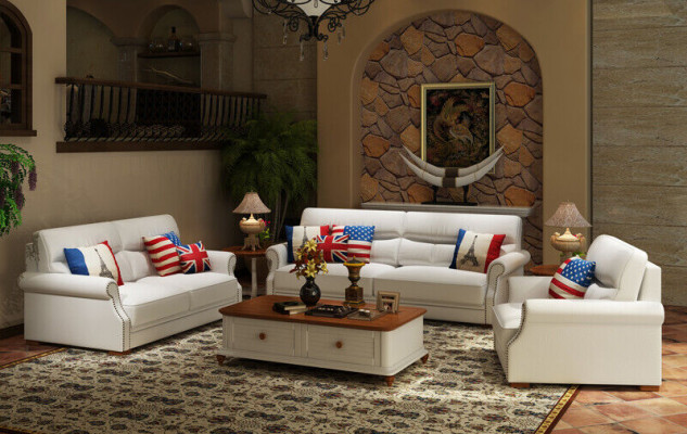 Modern 3+2+1 Seater Sofa Set Design Sofa Upholstered Couches Couch