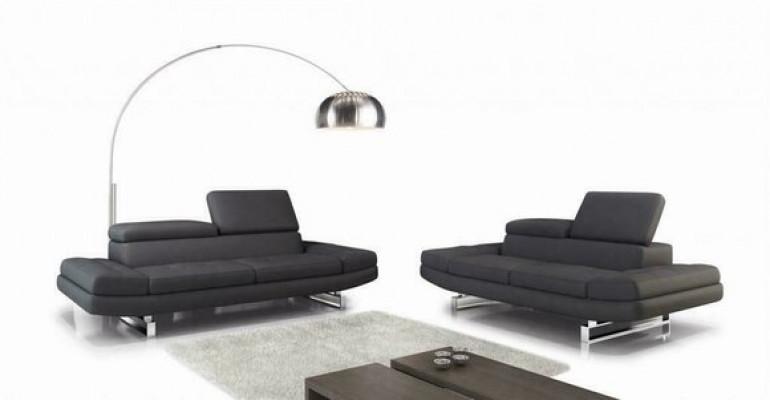 Leather sofa couch living landscape 3+2+1 seater set design modern sofa