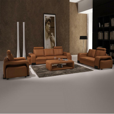 Leather sofa set 3+2+1 seater decoration set upholstery sofa couch