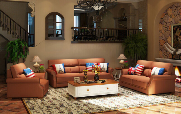3+1+1 Upholstery Designer Sofa Set Couch Sofa Sets