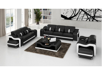 Sofa set 321 seating set design sofas upholstery couches leather relax