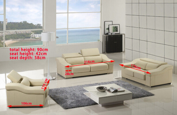 Sofa set design couches upholstery 311 seater sets leather sofas