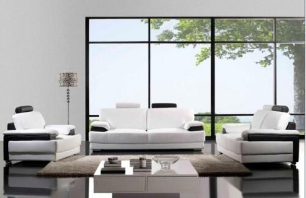 Sofa living room set leather sofa couches seating set sofa upholstery couch 3-piece armchair