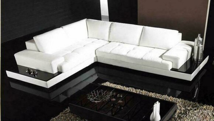 Living landscape corner couch L-shaped sofa corner sofa couch set upholstery