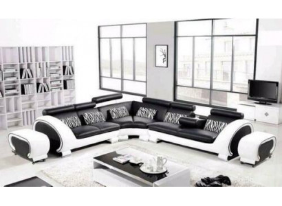 Corner couch, corner suite, L-shaped sofa, corner sofa, upholstery, living area suite