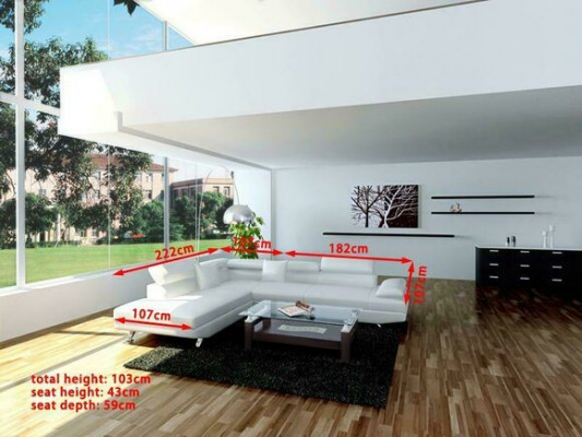 Corner sectional sofa L-shape sofa corner couch corner sofa couch set