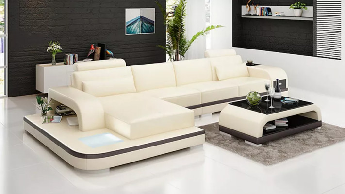 Design living landscape corner sofa upholstered corner suite leather sofa luxury seating suite