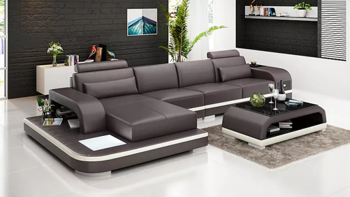 Design living landscape corner sofa upholstered corner suite leather sofa luxury seating suite