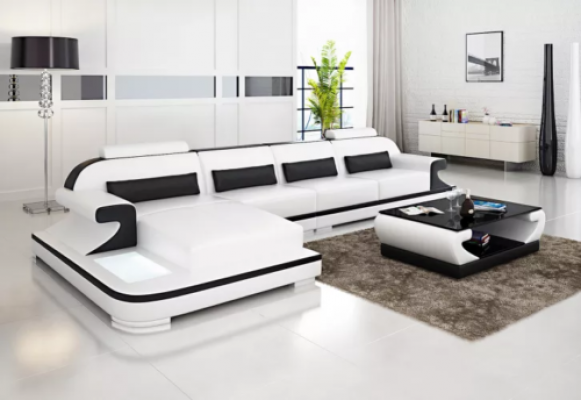 Leather sofa corner couch upholstery suite sofa cushion couch corner set living landscape.