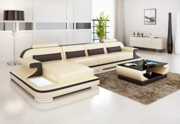 Leather sofa corner couch upholstery suite sofa cushion couch corner set living landscape.