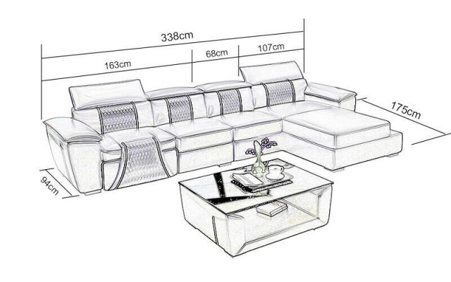 Corner Fabric Corner Sofa L-Shape Sofa Couch Design Couch Upholstery Textile Modern