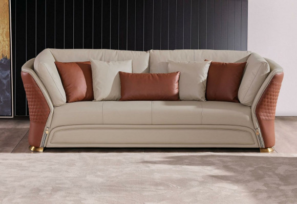 Corner sofas, couches, upholstered sofa, 3-seater suite, leather sofa, modern, new