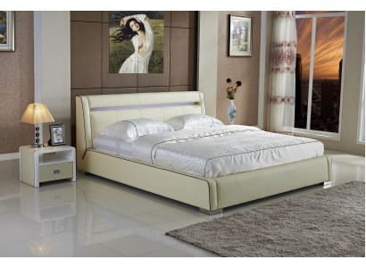 Design beds double luxury marital modern hotel frame sleeping room