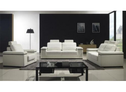 Sofa 3-seater design sofas upholstery modern couches leather relax three-seater