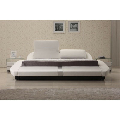 Luxury Leather Design Upholstered Beds Double Modern Bed Marriage Decor Exclusive
