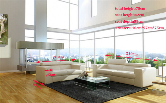 Leather sofa suite 32-seater set upholstery sofa couch designer sofa
