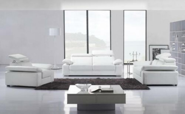 Leather sofa suite 3+2 seater set furniture couch upholstered sofa designer sofa