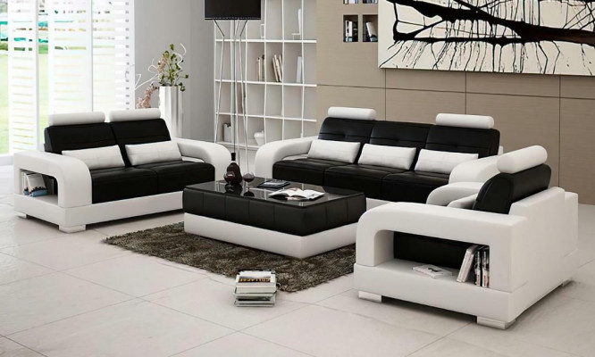 Leather sofa couch sofa set 3+2 set design modern sofa seater sets