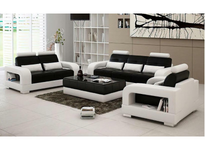 Leather sofa couch sofa set 3+2 set design modern sofa seater sets
