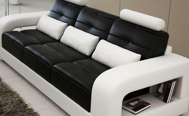 Leather sofa couch sofa set 3+2 set design modern sofa seater sets