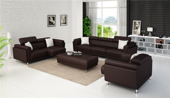 Sets design couches sofas upholstery 3+2 seater sofa set leather sofa