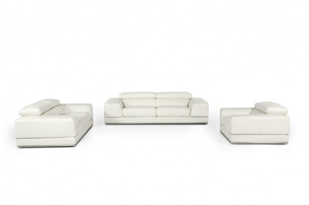 Leather sofa living area 3+2 seater suite design modern sofa sets new