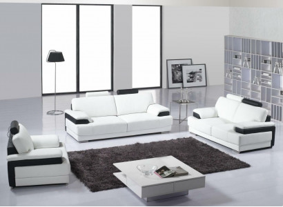 Complete set sofa suite 3+2 seater design sofa couch living landscape