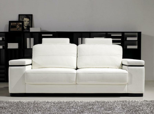 Sofa 2 seater design modern sofas fabric upholstery seat two-seater leather new