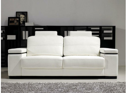 Sofa 2 seater design modern sofas fabric upholstery seat two-seater leather new