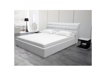 Leather design bed double beds luxury marriage modern hotel frame sleep