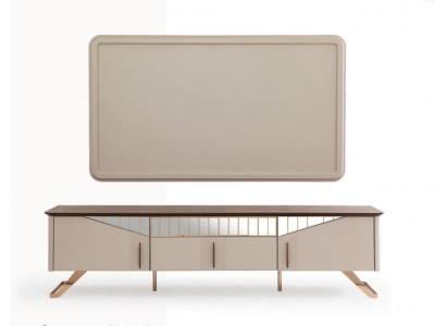Modern lowboard TV stand designer sideboard elegant wall unit