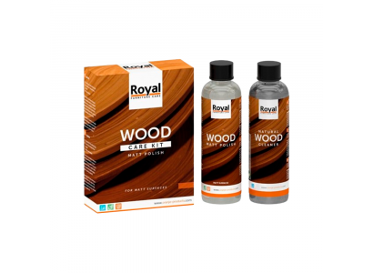 Oranje Royal Wood Care Cleaner Matte Polish Wood Starter Kit Cleaner 2 x 75 ml