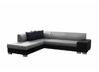 L-Shape Designer Sofa with Bed Function Living Landscape Sofa Bed Corner Sofa Couch