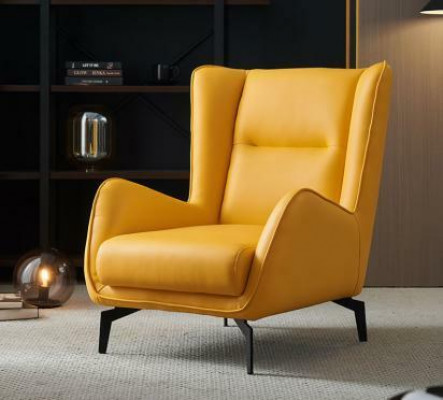 Luxury TV Club Armchair Upholstery Seat Design Couch Armchair Relax Leather Lounge
